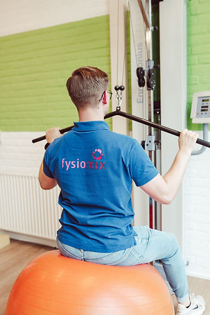 Medische trainingsruimte van Fysiomix in Deurne.